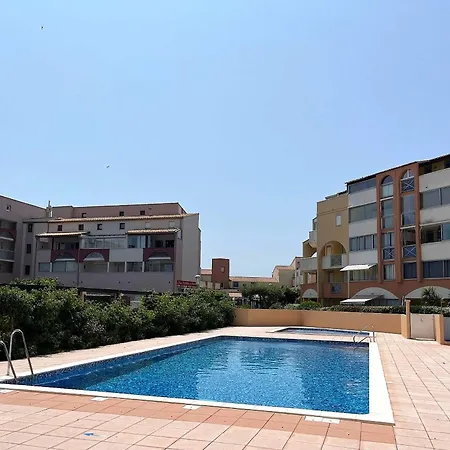 T2 Vue Piscine, A 100m De La Plage, Cap D'agde - Fr-1-607-208 アパート