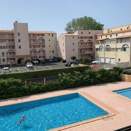 Cap D'agde : T2 Cabine, Piscine, Parking, Proche - Fr-1-607-208